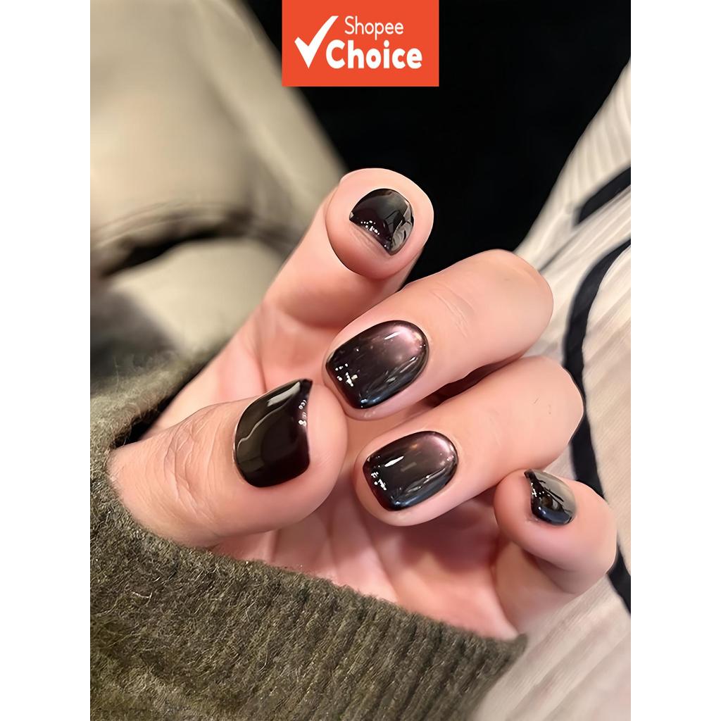 Esmalte em gel olho de gato acetinado, pérolas de vidro holográfico UV/LED, ideal para salão de manicure em casa,