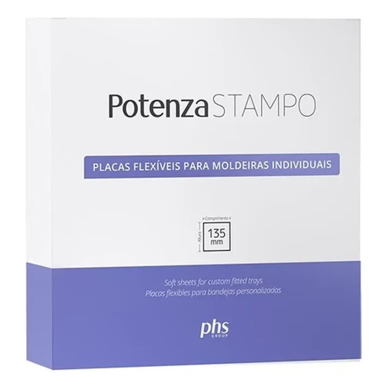 Placa Para Moldeira Potenza Stampo De Eva C/10 - Phs