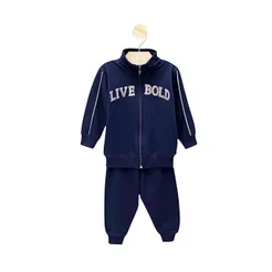 Conjunto Menino Jaqueta e Calça Moletom Live Bold - Rovitex