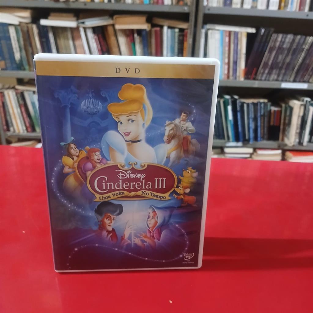 DVD cinderela 3 - uma volta no tempo direção n/c