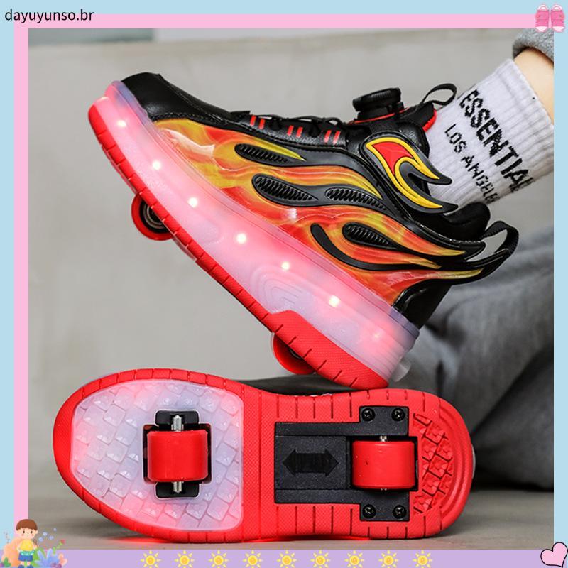 kit tênis infantil masculino tênis infantil masculino Runaway Shoes Meninos 2024 Novo Verão Crianças Patins Tênis Pati