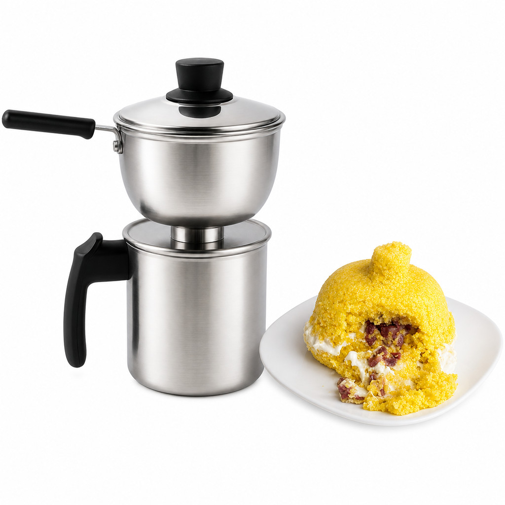 Cuscuzeira Individual Peitinho Aluminio Paulista Cuscuz Cuscuzeiro Nordestino
