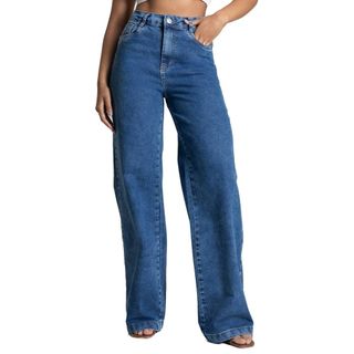 Calça Jeans Sawary Wide Leg - 282885