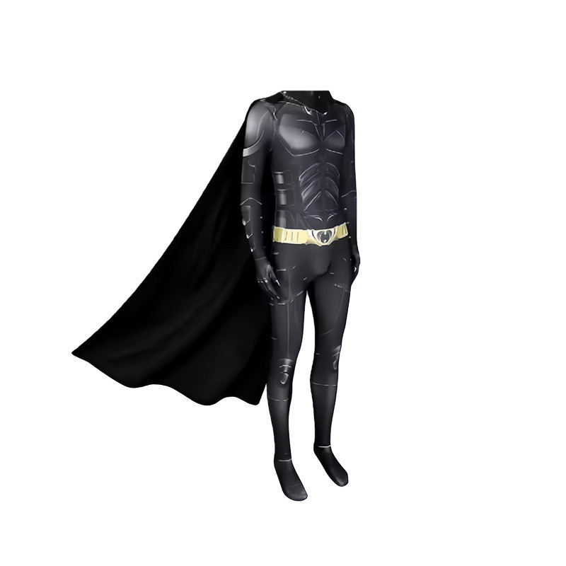 [Venda quente] Chengsheng Festival Batman Bruce Bodysuit Macacão Role Playing Canopy Performance Costume
