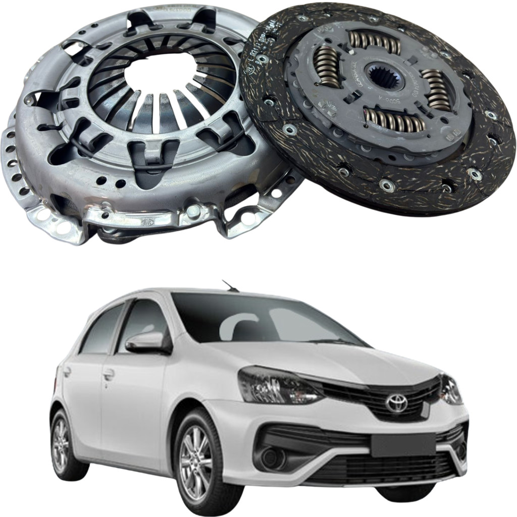 Kit Embreagem LUK para Etios 1.3 1.5 16V 2013 até 2021 6203242090