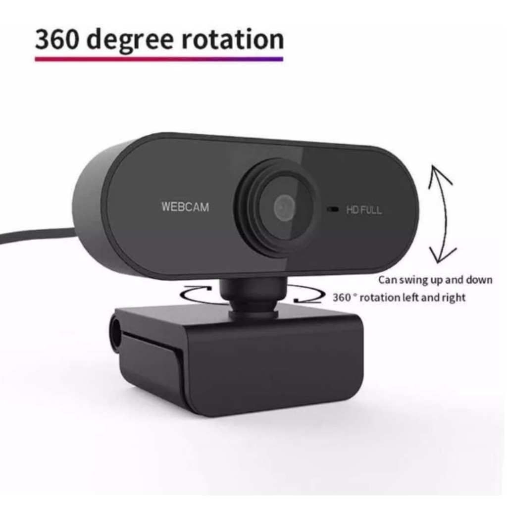 Webcam Câmera Computador Full HD 1080x1920p 2mp USB Plug Play Microfone Embutido - Miniatura 4
