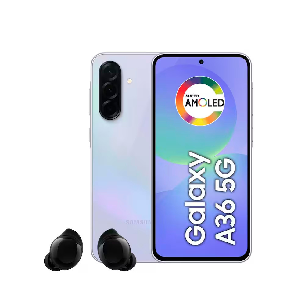 Smartphone Galaxy A36 5G Tela 6.7 128GB Cmera Tripla 50MP Galaxy Buds Core Bluetooth Samsung