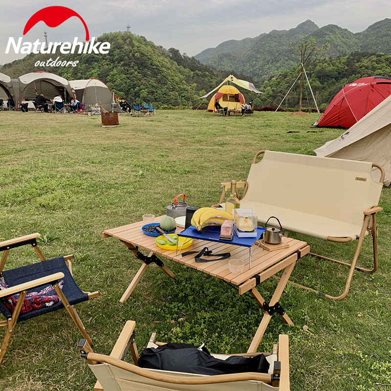 Nh Norueguesa Cadeira Dobrável Dupla Ao Ar Livre Portátil Escritório Nap Cadeira Campo Camping Varanda Praia Reclinável