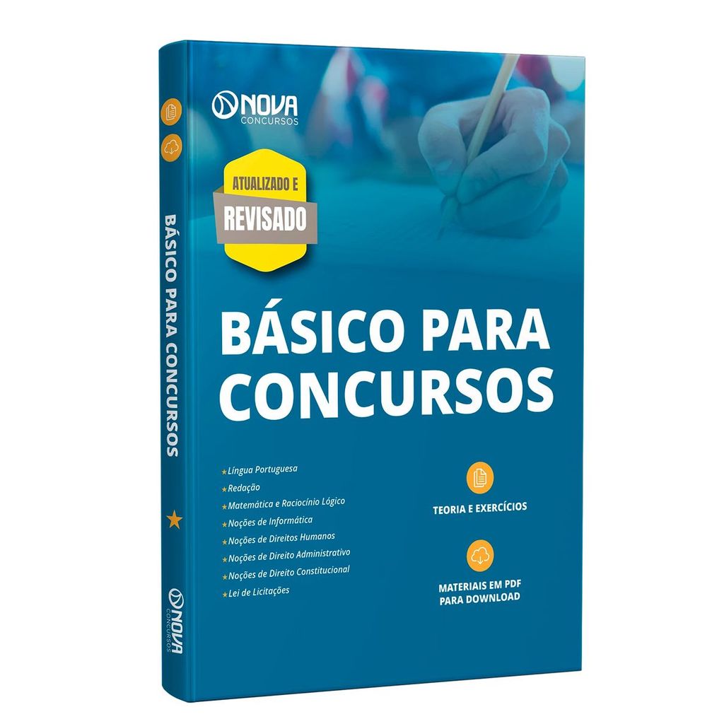 Imagem Apostila Basico para Concursos - Ed. Nova