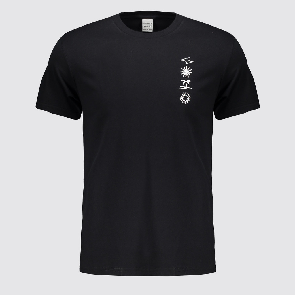 Camiseta Nicoboco Windsurf Preta