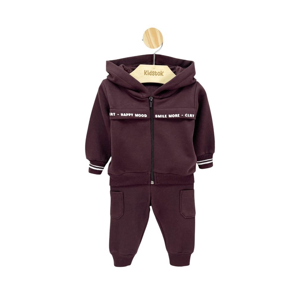 Conjunto Menino Jaqueta e Calça Moletom Mood - Colorittá