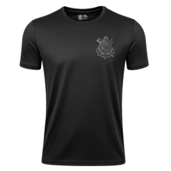 Camiseta Infantil Corinthians Dry All Black 26