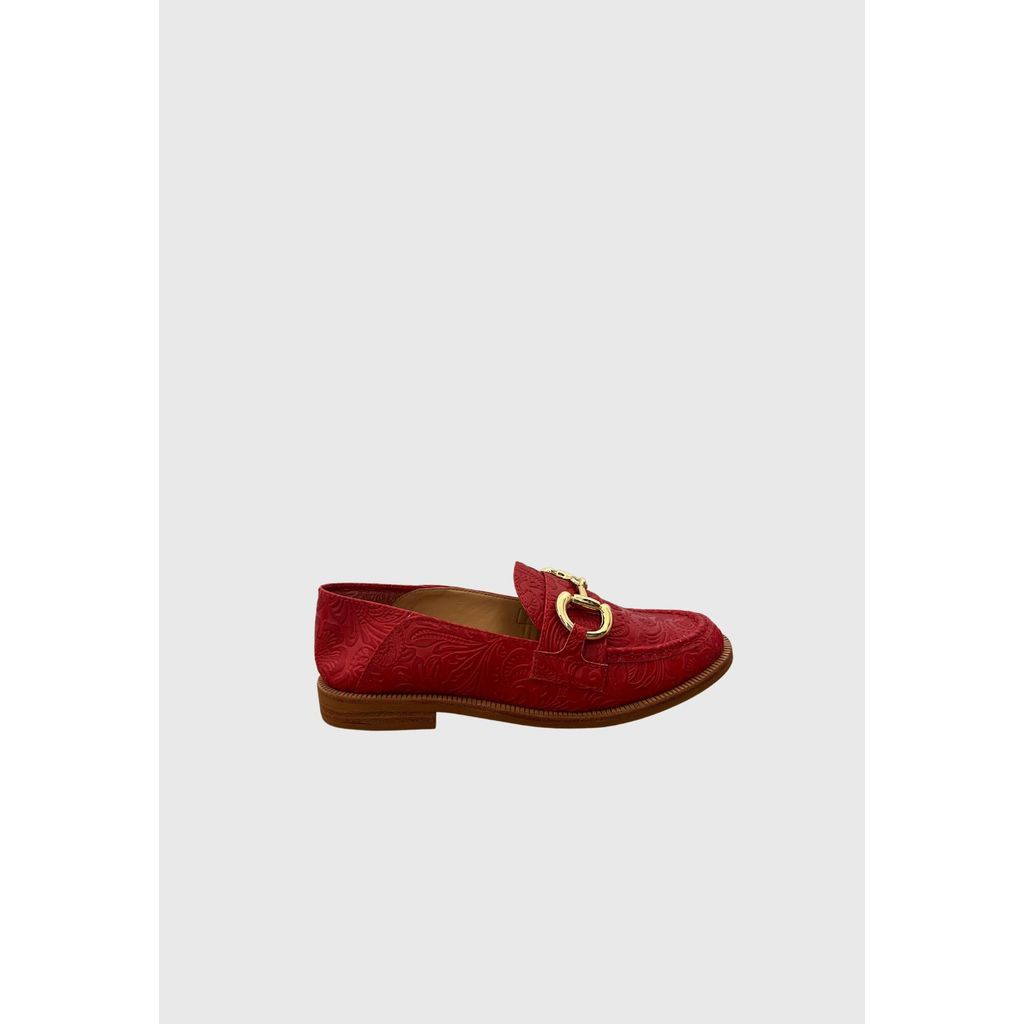 Mocassim New Dallas Vermelho Pimenta Luiza Barcelos