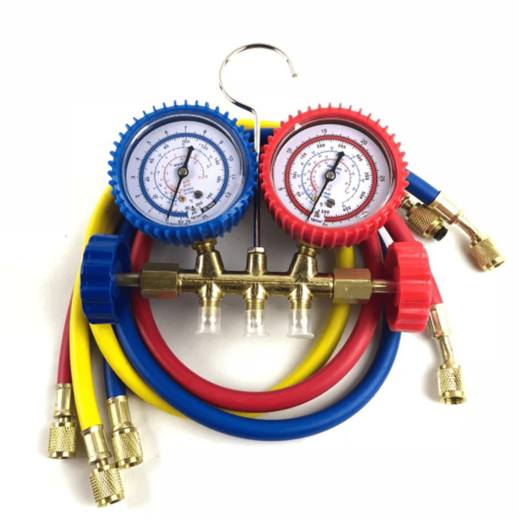 Kit Manifold Para Gás 2v R12 R22 R134 R404 R407c - Hulter