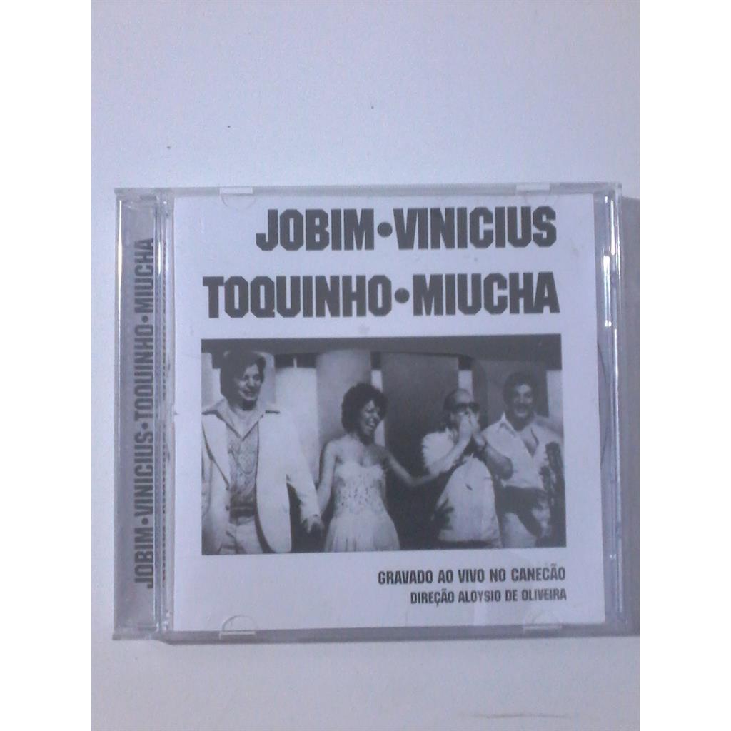 CD Tom Jobim - Vinicius de Moraes  - Toquinho, Miucha Jobim - Vinicius - Toquinho, Miucha - Gravado Ao Vivo No Canecao