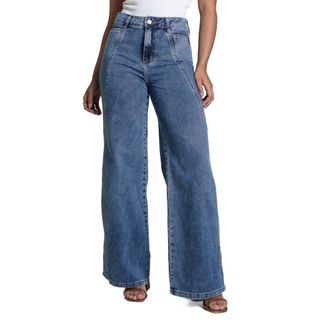Calça Jeans Sawary Wide Leg - 282975