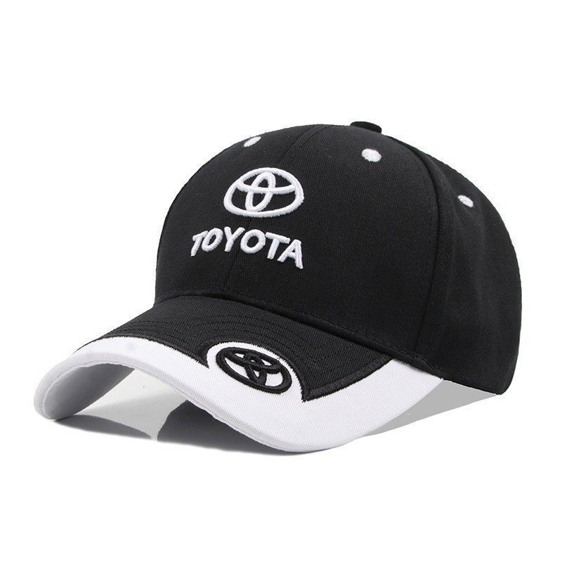 Boné memorial de carro com logotipo da Toyota, boné de golfe com aba de pato, boné de corrida F1, boné de beisebol 4QSF