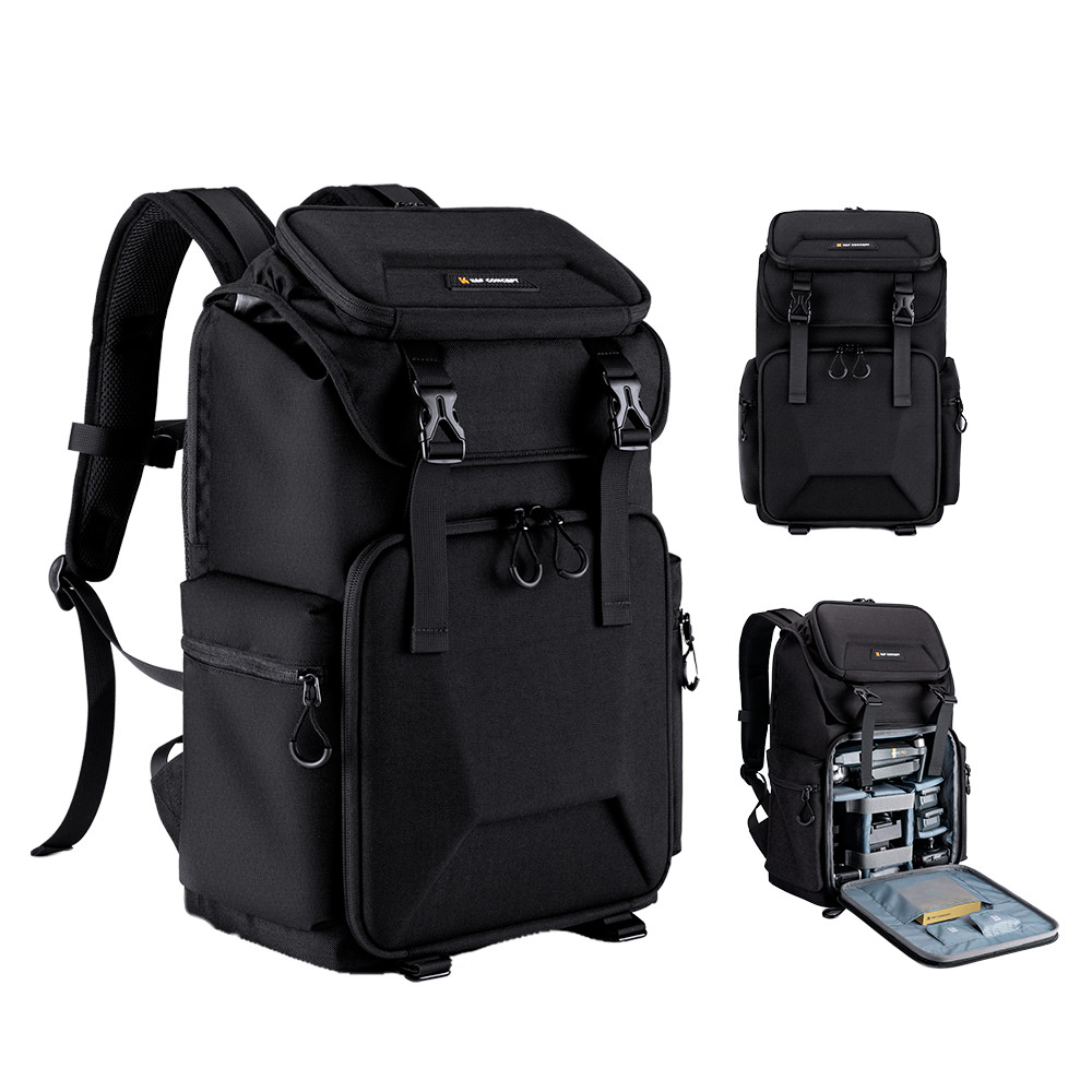 Mochila 25L Profissional Fotografia Câmeras Lentes Dslr K&F