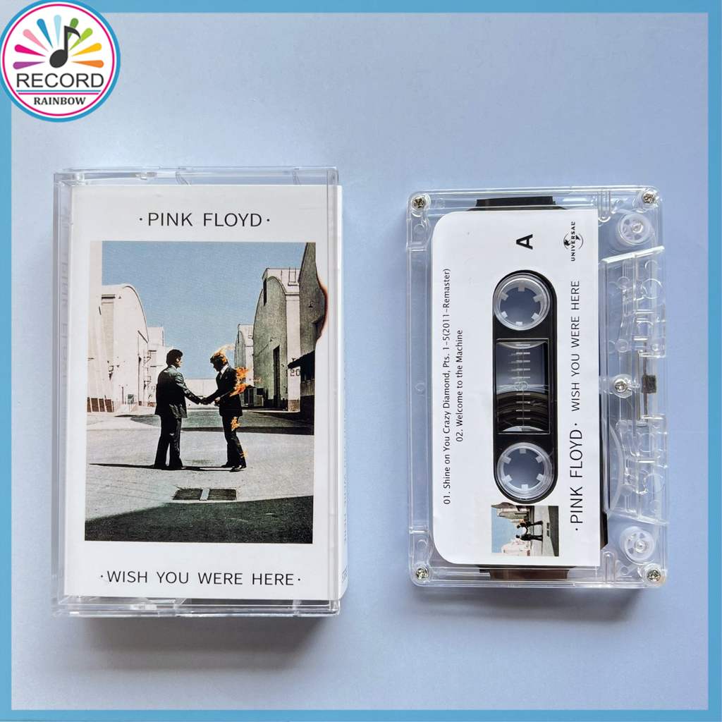 Pink Floyd Wish You Were Here Fita K7 Cassette Tape Brand New Lacrado Original BLST