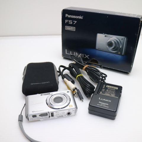 [used] Panasonic Digital Camera LUMIX FS7 Silver DMC-FS7-S