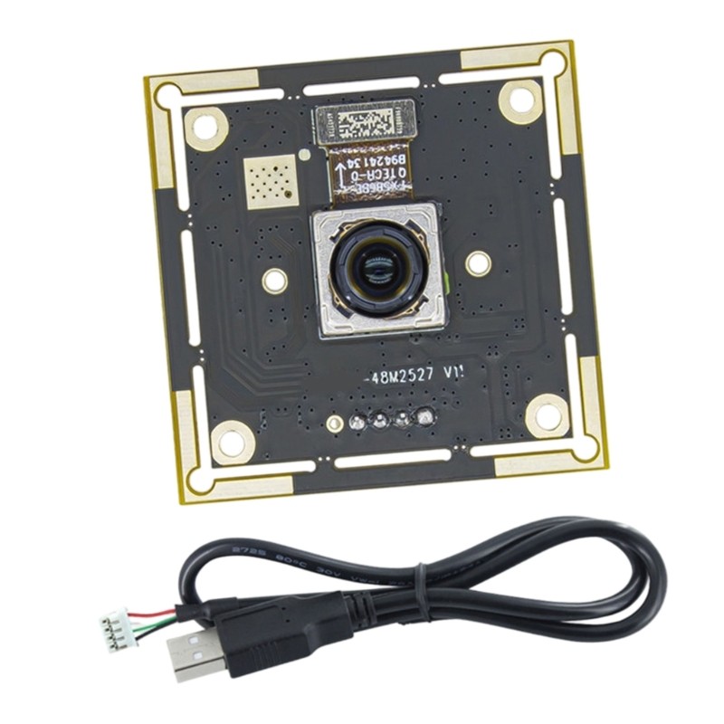zzz Módulo De Câmera 4800MP Webcam USB Com Chipset IMX586 Lente Grande Angular De 77 Graus