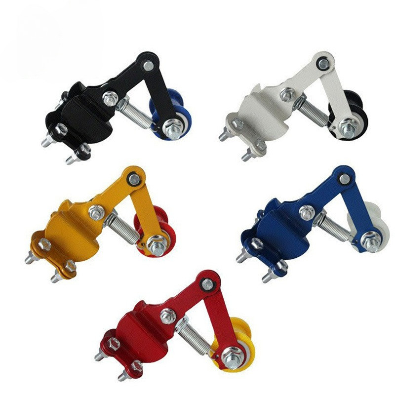 Tensor De Corrente Modificado Para Motocicleta , Roda Reguladora Anti-Solta Ajustável Universal