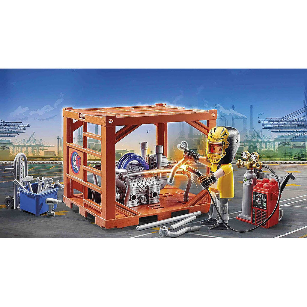 Playmobil - Fabricante De Conteiner - City Action - 70774 — imagem 2 de 2