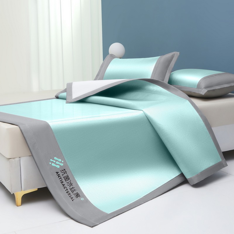 Tapete de seda gelada, tapete de ar condicionado, quarto de casa de verão, lençol antibacteriano com sensação fresca, es