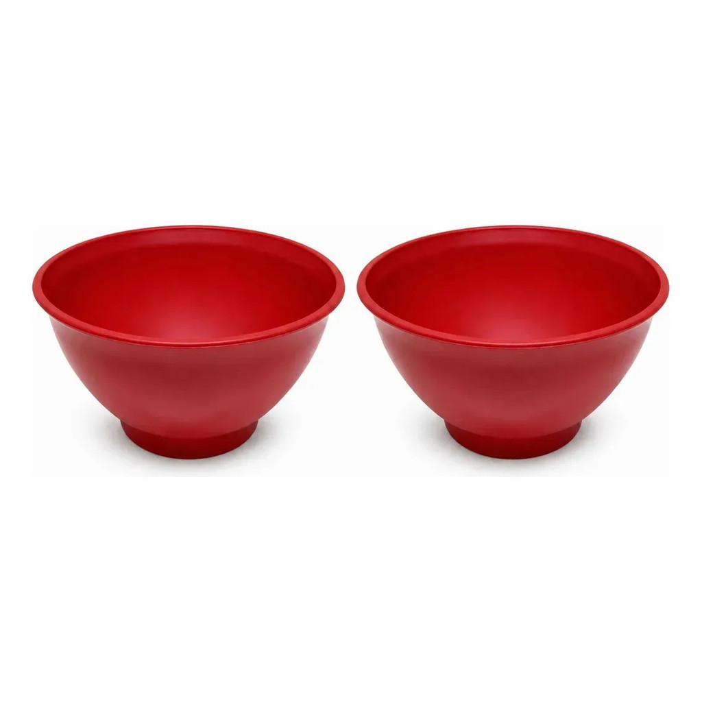 Kit 2 Unidades Cumbucas Plásticas Versatil Multiuso