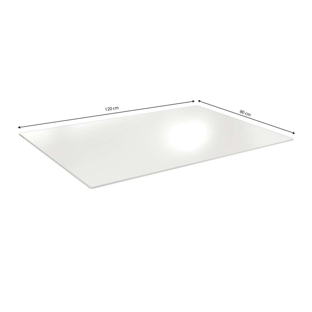 Tampo de Vidro para Mesa de Jantar 120cm 120cm