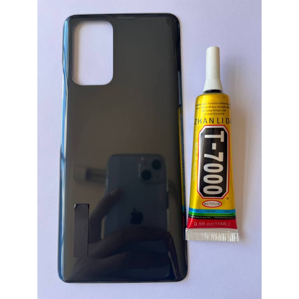 Tampa Traseira +T7000 15ML Cola P/ Redmi Note 10 Pro Note 10 Pro Max M2101k6g