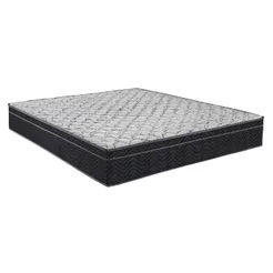 Colchão Casal Ortobom Ortop D45 138x188x28cm Airtech 1.5.0 Cinza/Grafite/Branco Casal