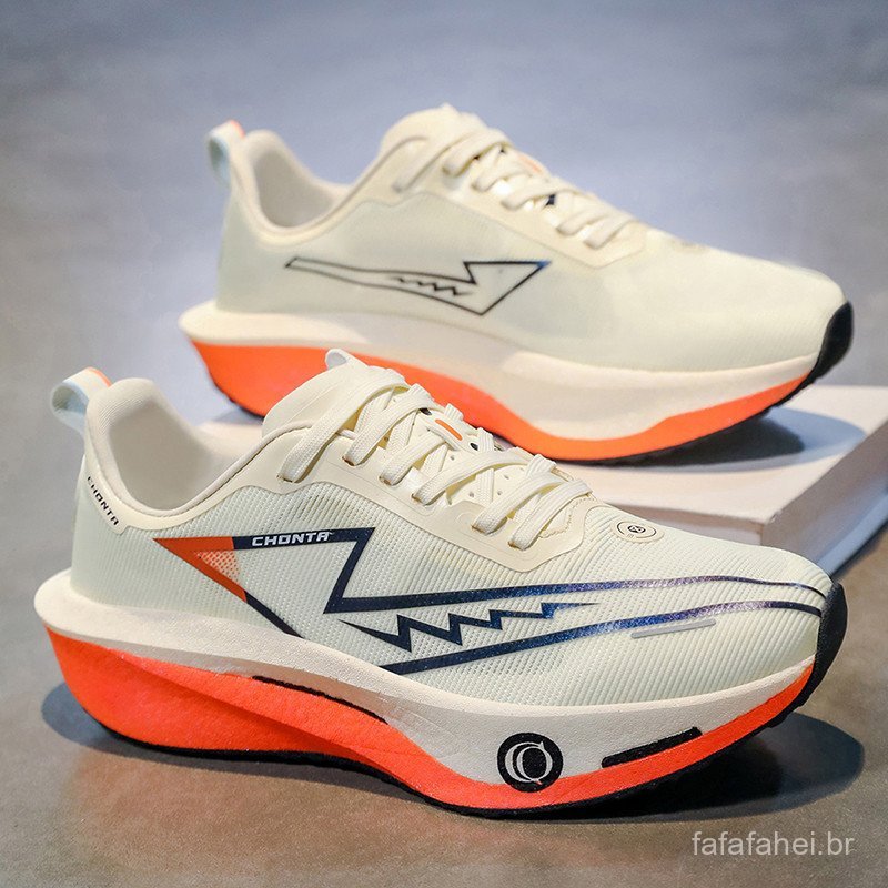 Nova Professional Carbon Plate Running Shoes Maratona Fashion Para Homens E Mulheres