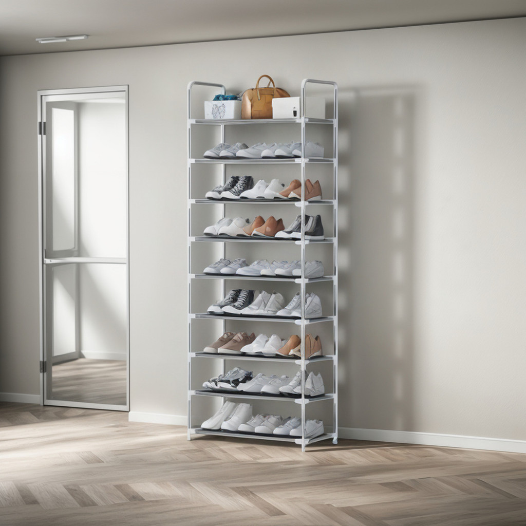 Sapateira Vertical Organizador Com  9 Prateleiras