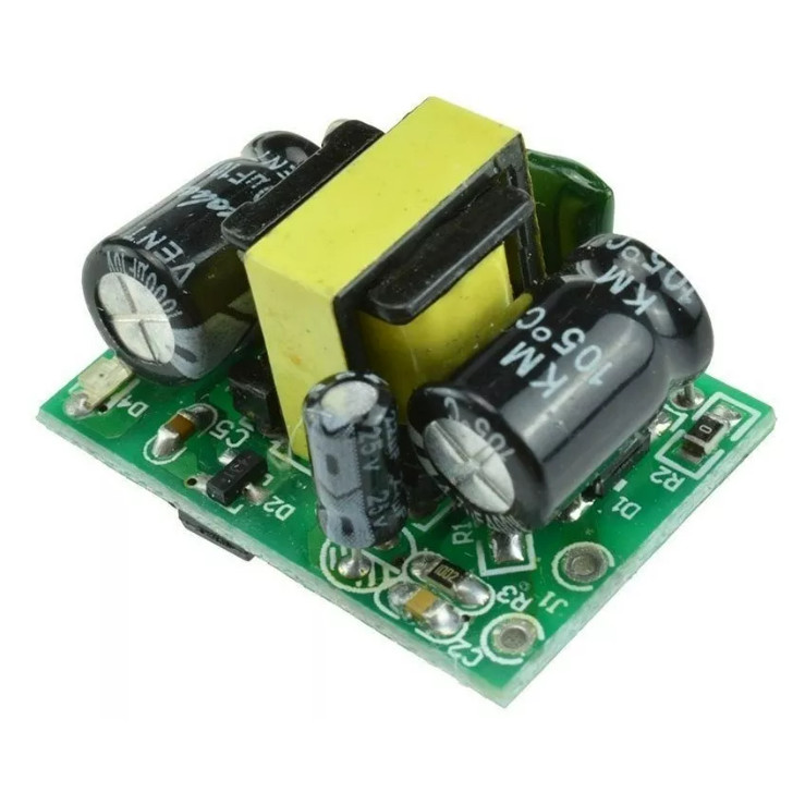 Mini Transformador AC-DC 110/220V para 5V 700mA (3,5W)