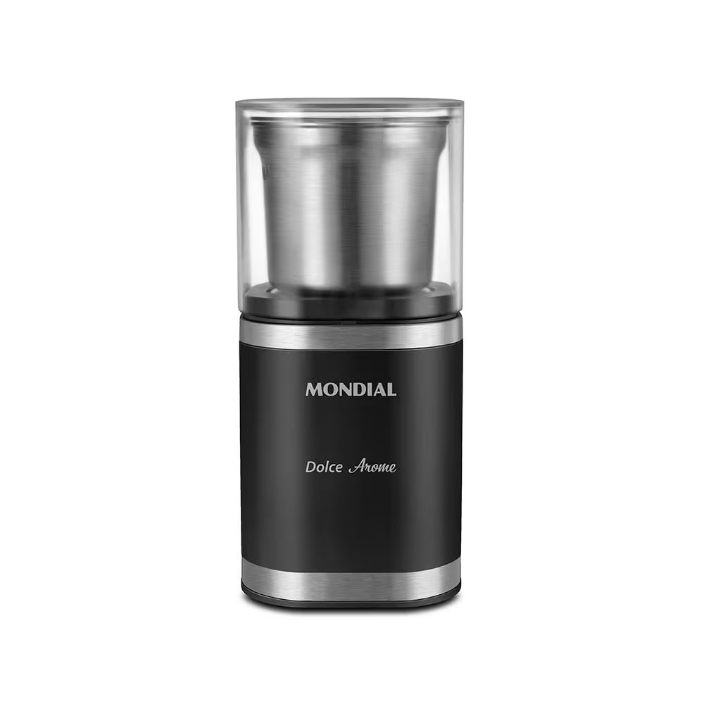 Moedor de Café MCF-01-BI Inox 180W 60g Lâminas Inox Mondial