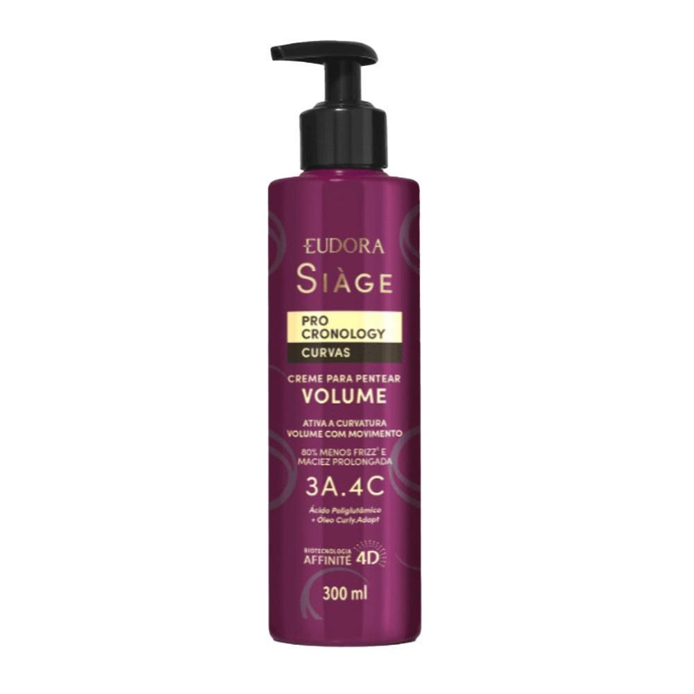 Siàge Creme para Pentear Volume Pro Cronology Curvas 300ml