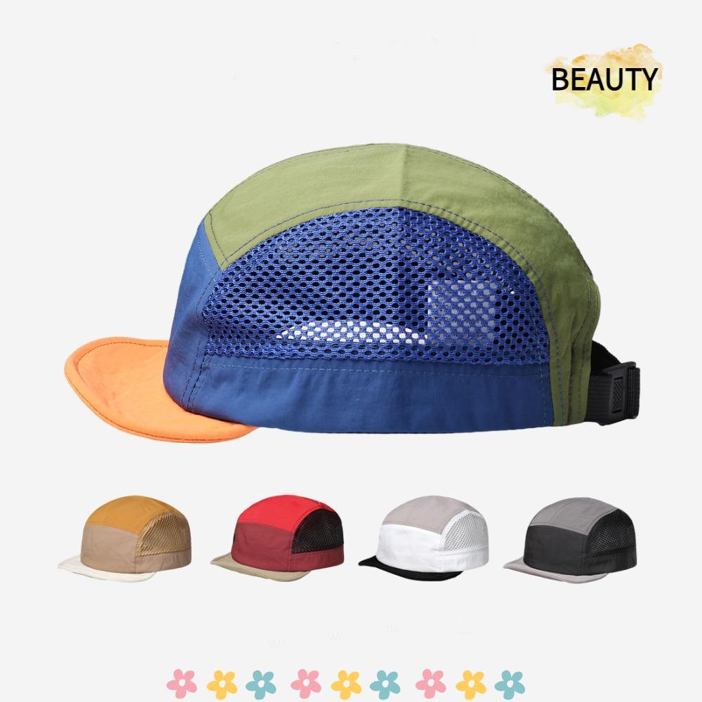 BEAUTYHOMEBR Boné Com Viseira Solar , De Beisebol De Malha De Secagem Rápida De 5 Painéis Proteção UV Ajustável Respiráv