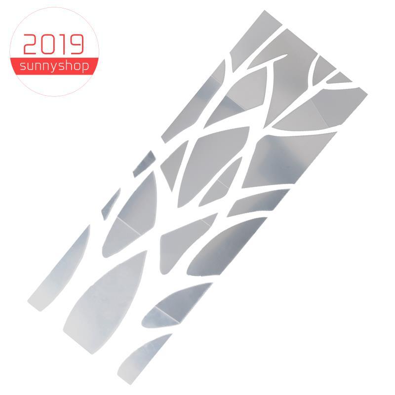 [Bestseller S] 3D Acrílico Árvore Espelho Adesivo De Parede Removível DIY Art Decal Decoração De Casa Mural 100X28CM