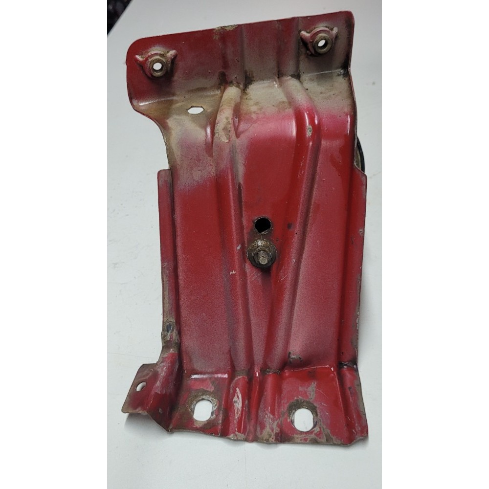 Suporte Paralama Esquerdo Com Buzina Fiat Stilo Original  Vermelho