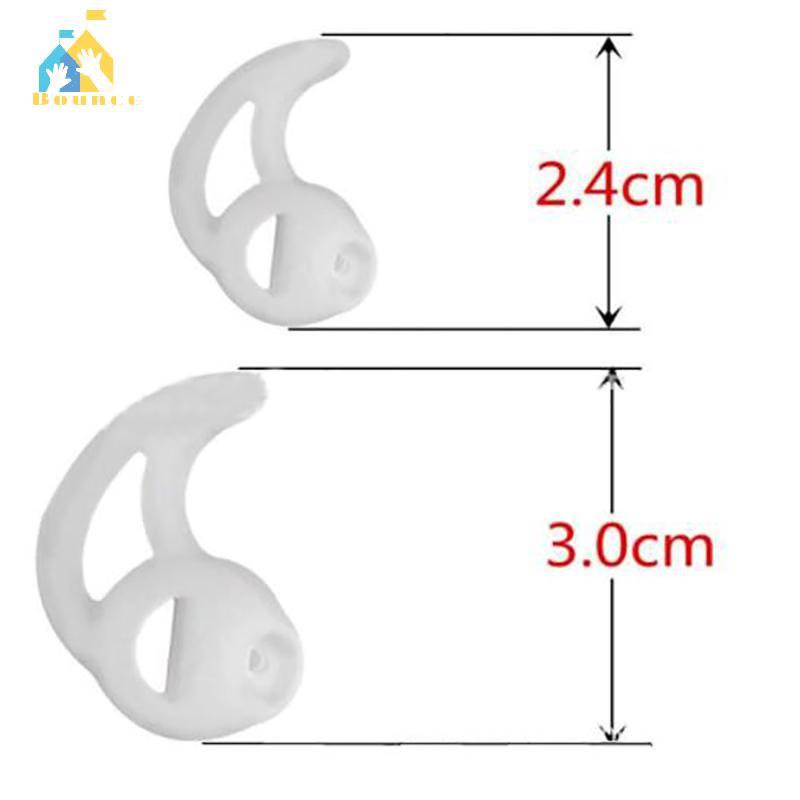 Bbounce Molde De Orelha De Barbatana De Silicone Para Substituição De Fone De Ouvido De Rádio Em Dois Sentidos Agradável