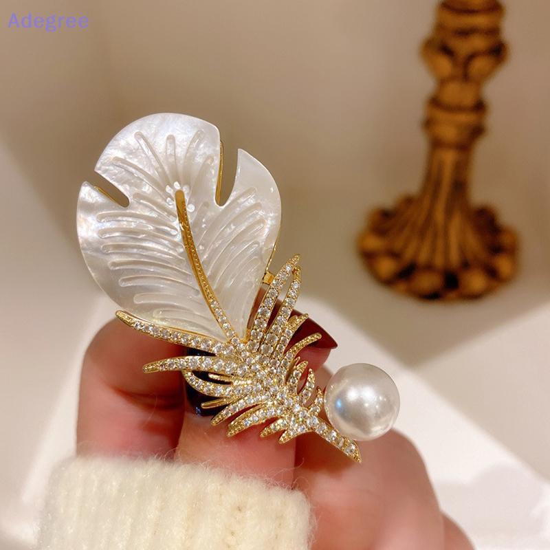 Adegree Broche De Flor Com Liga De Pérola Elegante Retrô Pino Ornamento Para Mulheres Vestido Formal Decoração De Lapela