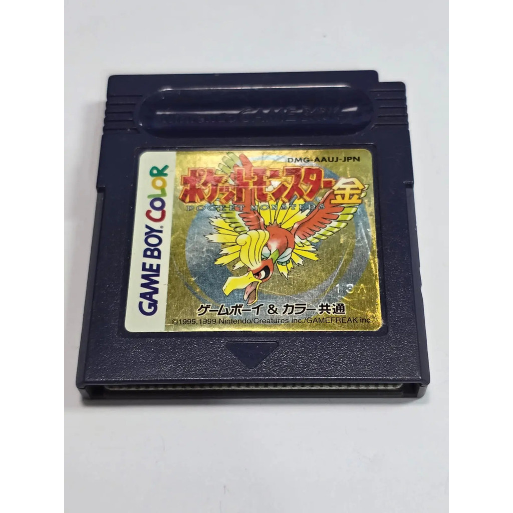 Jogo Pokemon Gold Gameboy Color Original Japonês Cartucho