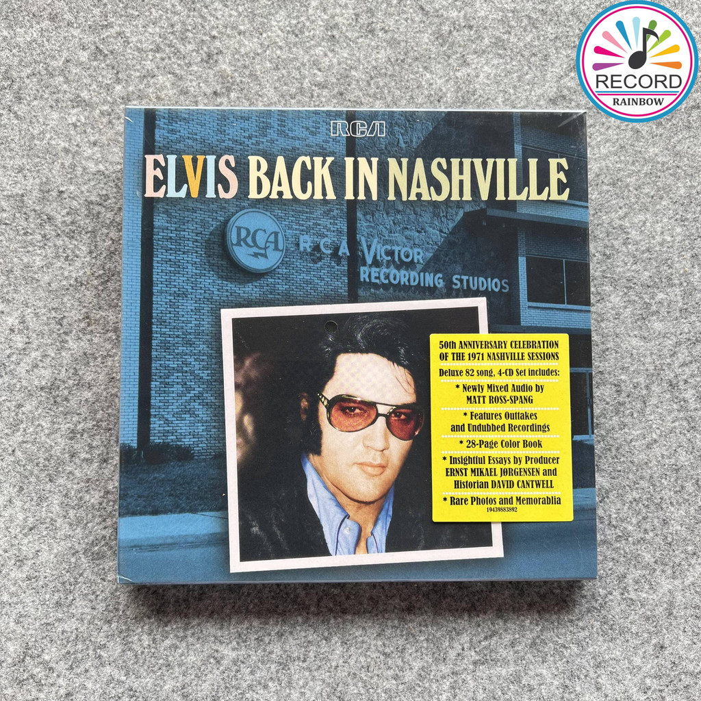Elvis Presley Back in Nashville Original 4CD Brand New Album [Lacrado] OMLX