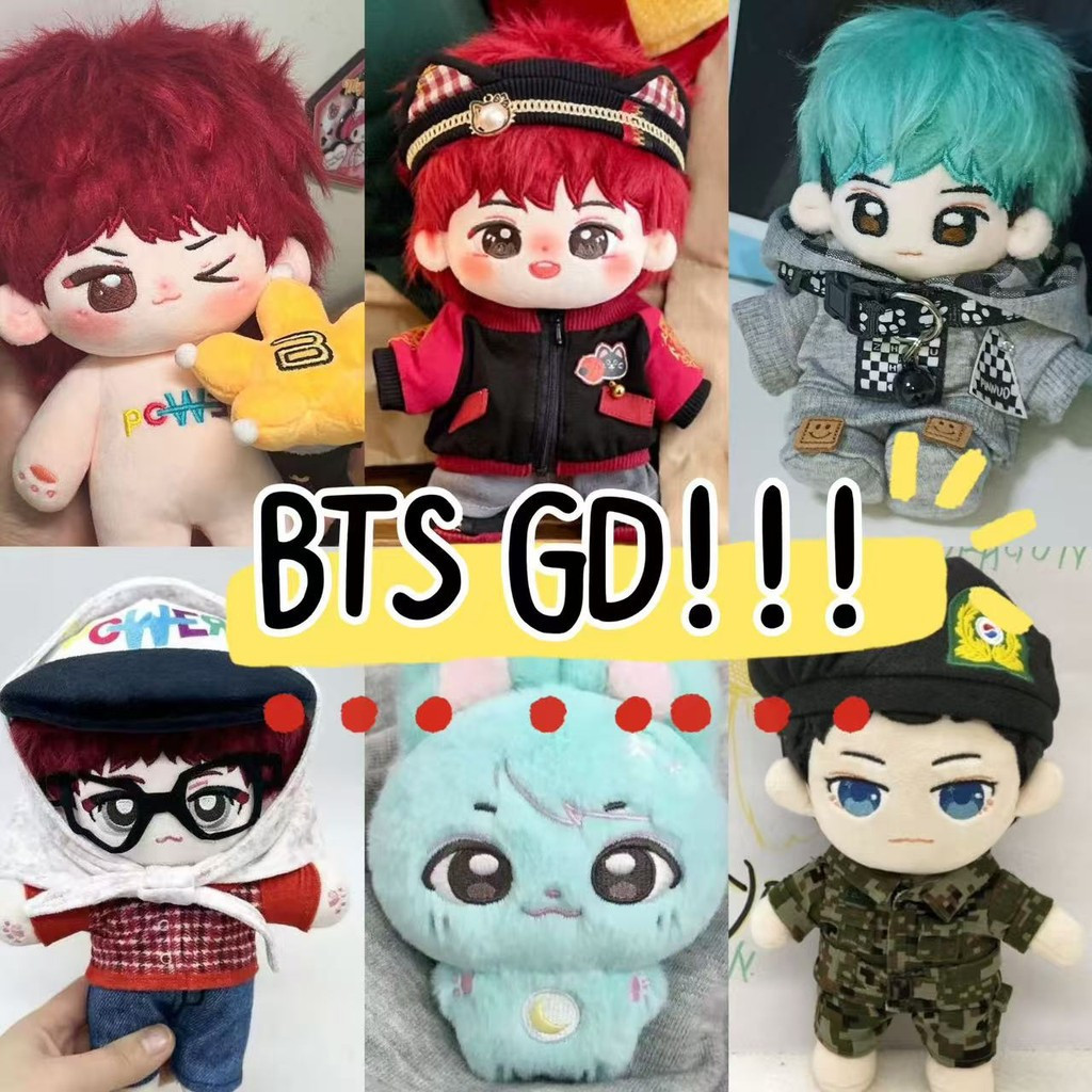 10/20cm Brinquedo de Pelúcia Kpop Bigbang G-DRAGON TOP Boneca de Pelúcia GD Estrela Ídolo Boneca de Algodão Presente de