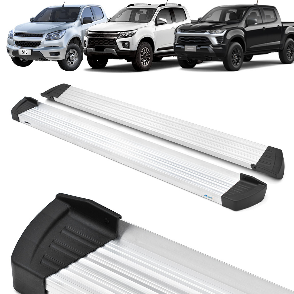 Imagem Estribo Slim S10 2012/... Cabine Dupla Natural