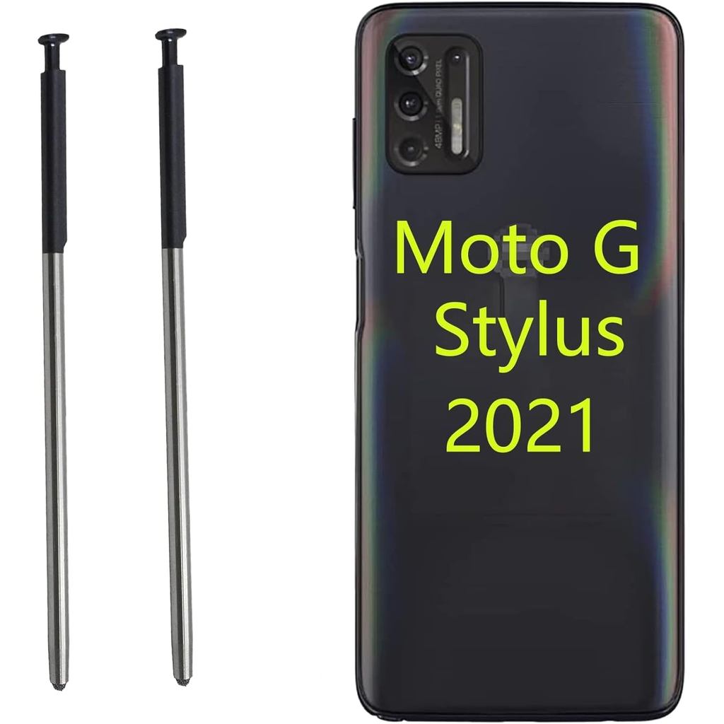 Pacote com 2 Canetas Stylus de Substituição para Motorola Moto G Stylus 2021 XT2