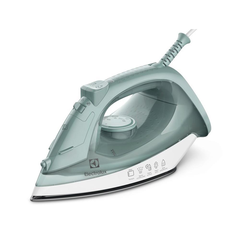 Ferro de Passar Roupa à Vapor Electrolux Efficient ESI11 Verde 127V em Oferta na Shopee