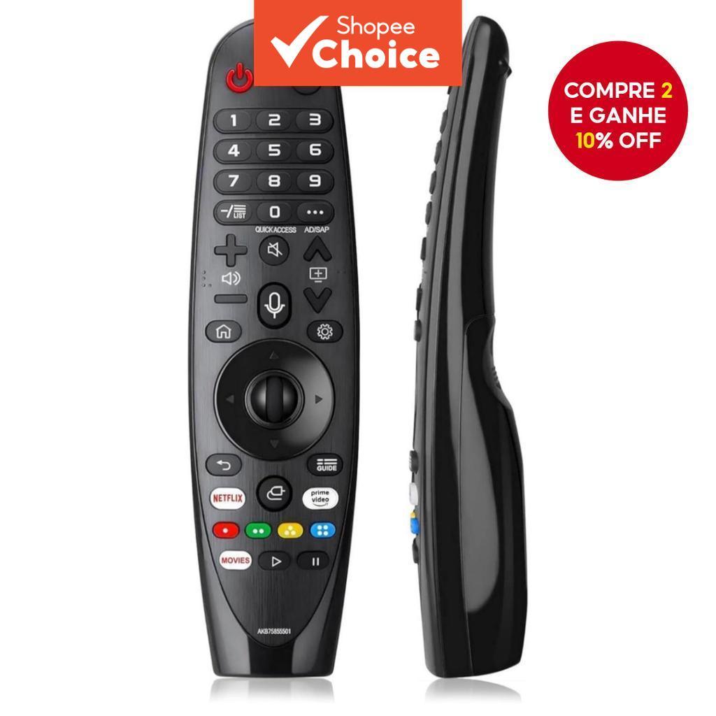  Controle Remoto de Voz Inteligente Magic para TV LG AN-MR18BA