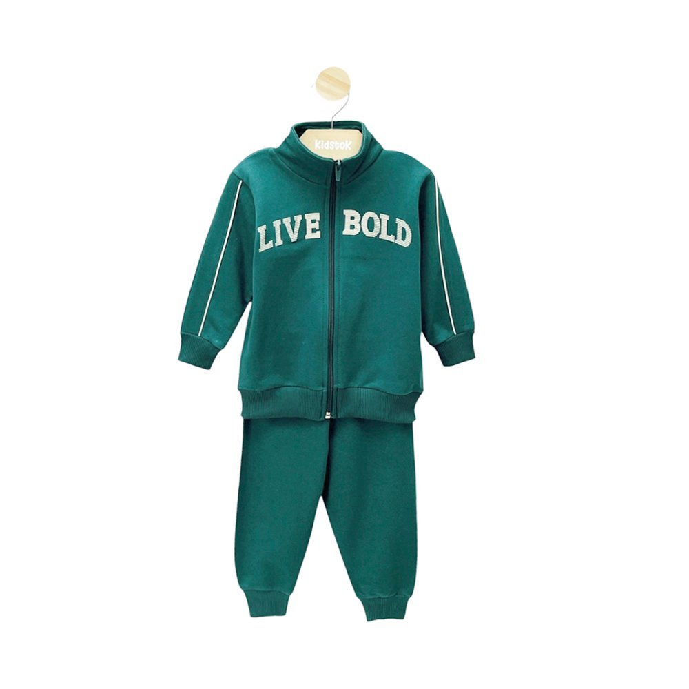 Conjunto Menino Jaqueta e Calça Moletom Live Bold - Rovitex · foto 2